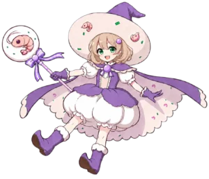 魔女っ娘しふるちゃん（パープル）